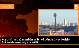 Kosova’nın Ankara Büyükelçiliği Bağımsızlık Kutlaması Düzenledi