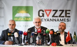 HÜDA PAR, Filistin ve Gazze Meselesi Hakkında Beyannameyi Duyurdu