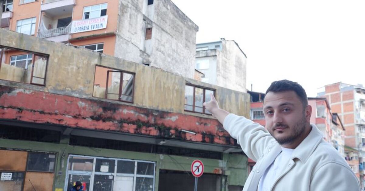 Rize’de kamulaştırma bedeline pankartlı tepki