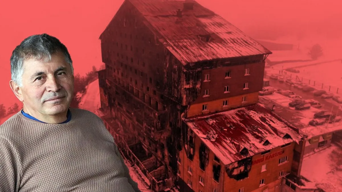 78 kişiye mezar olan Grand Kartal Otel’in sahibi Halit Ergül’den skandal savunma: Suçu aşçıbaşına attı!