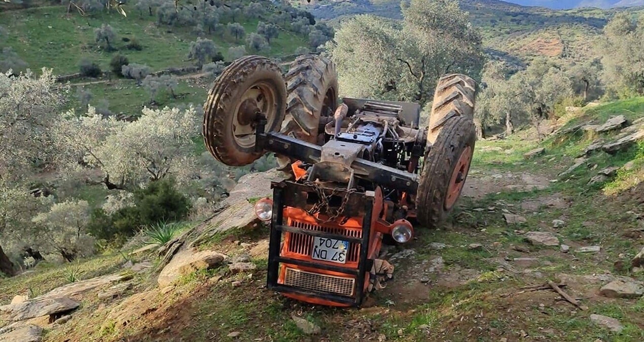 Aydın’da traktör devrildi: 1 ölü