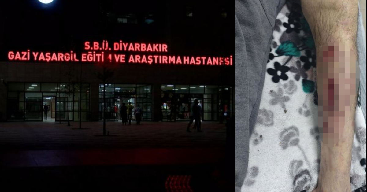 Başıboş köpeğin saldırdığı yaşlı adamın bacağına 25 dikiş atıldı