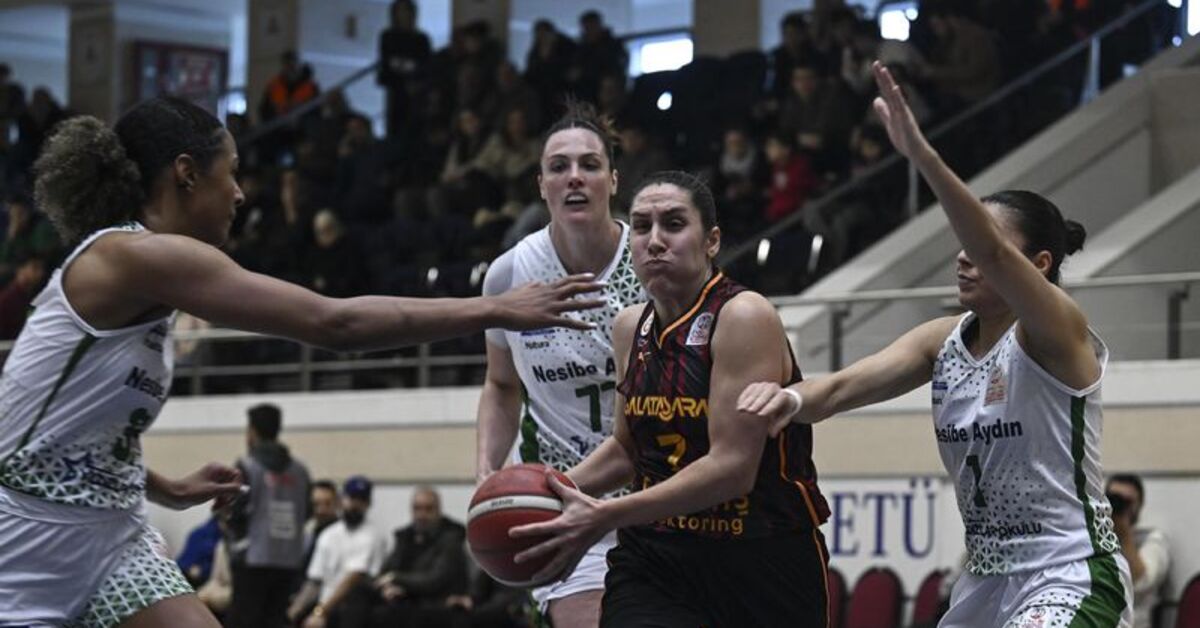 Nesibe Aydın: 73 – Galatasaray Çağdaş Faktöring: 97 | MAÇ SONUCU