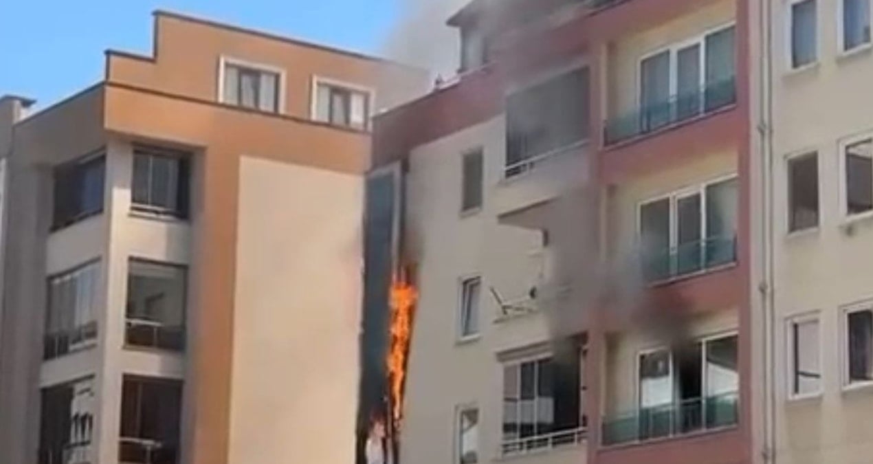 Bursa’da akılalmaz olay: Evini ateşe verdi sonra dışarı çıkıp izledi